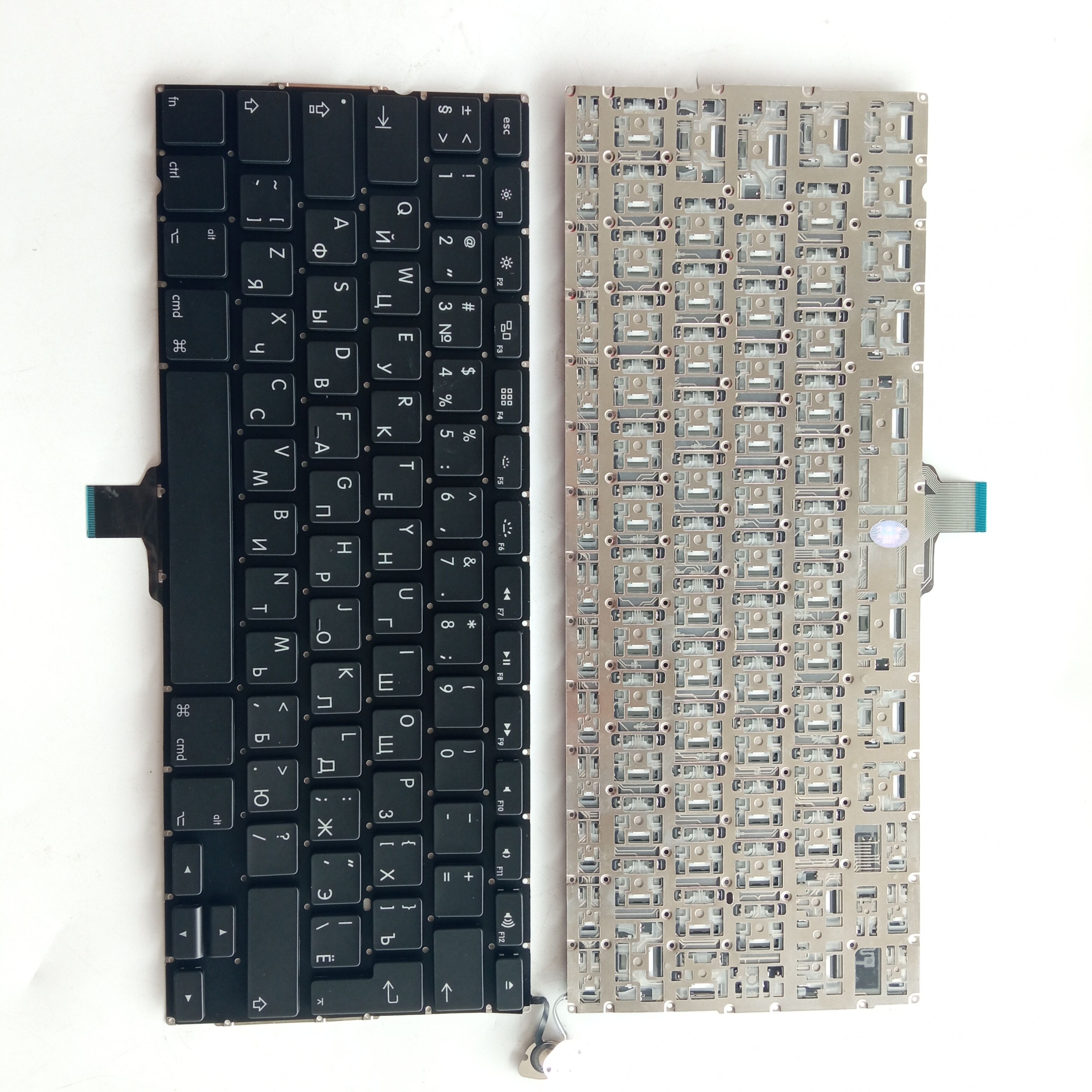 Picture of New Replacement Laptop Keyboard For APPLE A1278 Enter BLACK RU Layout